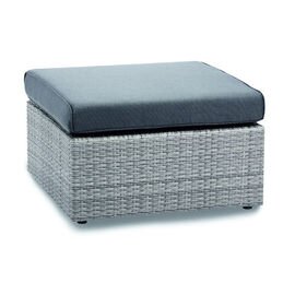 Beistelltisch | Hocker BONAIRE grau  L 720 mm  x 720 mm Produktbild