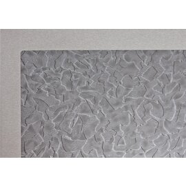 Gastro-Klapptisch BOULEVARD silber | grau Beton-Optik  Ø 1000 mm Produktbild