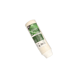 Dressingschale Zuckerrohr weiß 60 ml Ø 60 mm H 30 mm Produktbild 1 S