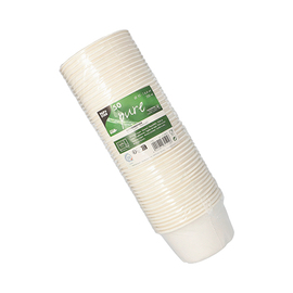 Suppenbecher Zuckerrohr weiß Ø 100 mm H 64 mm Produktbild 1 S
