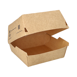 Burgerbox NOTPLA | 115 mm x 110 mm | Einweg Produktbild