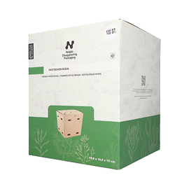 Pommes-Frites-Box NOTPLA | 105 mm x 105 mm | Einweg Produktbild 1 S