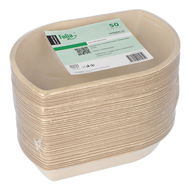Snacktray Zuckerrohr | 210 mm x 144 mm H 36 mm Produktbild 1 S