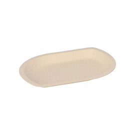 Snacktray Zuckerrohr | 132 mm x 97 mm H 10 mm Produktbild
