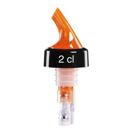 Maßausgießer "COMPACT" für 35 ml., 3 Kugel System, Farbe: Neon Orange Produktbild