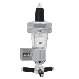 System-Portionierer ROYAL COUNTER • 5 cl • chromfarben • Zählwerk Produktbild
