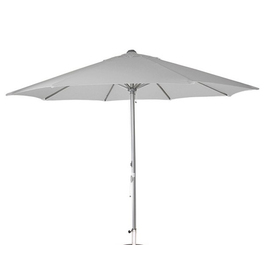 Sonnenschirm TERRASSE hellgrau rund Ø 300 cm H 250 cm Produktbild