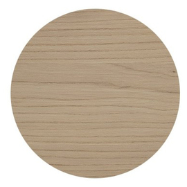 Tischplatte Natural Touch rund braun Holzoptik Ø 600 mm H 10 mm Produktbild