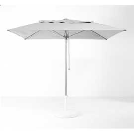 Sonnenschirm WINDMASTER grau | quadratisch 200 x 200 cm H 200 cm Produktbild