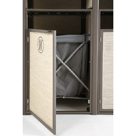 Handtuchschrank T36 SUNSET bronze | braun 1880 mm x 635 mm H 1780 mm 9 Fächer | 3 Flügeltüren Produktbild 1 S