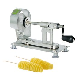 Pommes Frites Spiralschneider Tischgerät Saugbefestigung  H 220 mm • Schnittstärke 2,25 mm Produktbild