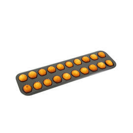 Multiform-Backblech • Madeleine antihaftbeschichtet | 20 Mulden L 395 mm B 125 mm Produktbild 2 S