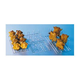 Hähnchen-Superspike GN 1/1 Edelstahl | 530 mm  x 325 mm | passend für 12 Hähnchen Produktbild