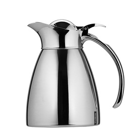 Isolierkanne BRILLIANT 0,6 ltr Edelstahl Klappdeckel  H 170 mm Produktbild