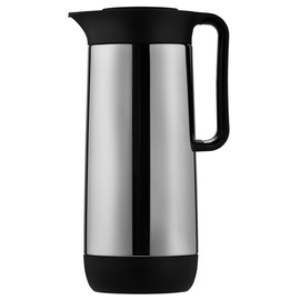 Isolierkanne CONTUR 1 ltr Edelstahl matt Vakuum-Hartglas Drehverschluss  H 279 mm Produktbild
