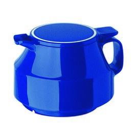 RESTPOSTEN | Isolierkanne ROOM 0,3 ltr dunkelblau Kunststoff Klappdeckel  H 91 mm Produktbild