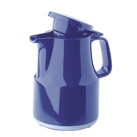 Isolierkanne THERMOBOY S+ 0,6 ltr Kunststoff dunkelblau Klappdeckel  H 191 mm Produktbild
