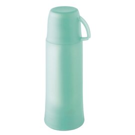 Isolierflasche KARIBIK 0,5 ltr türkis Glaseinsatz Schraubverschluss  H 260 mm Produktbild