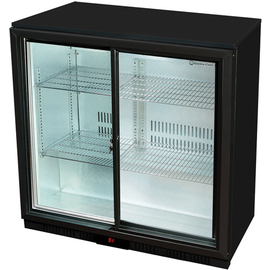 Untertheken-Kühlschrank GCUC200 schwarz 208 ltr | Schiebetüren Produktbild