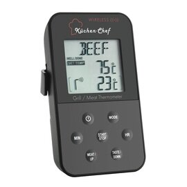 Funk-Grill-Bratenthermometer Küchen-Chef digital | 0°C bis +300°C  L 60 mm Produktbild