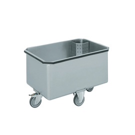 Waschwagen Edelstahl 140 ltr | 810 mm x 560 mm H 540 mm Produktbild