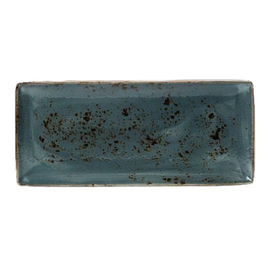 Sevierplatte CRAFT BLUE Porzellan | 370 mm x 165 mm Produktbild