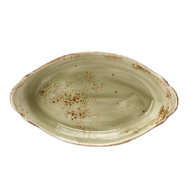 Schale oval CRAFT GREEN Porzellan 340 mm x 190 mm Produktbild