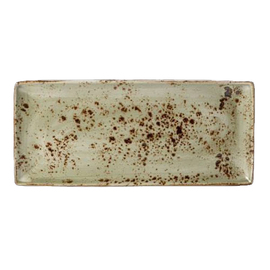Servierplatte CRAFT GREEN Porzellan | 370 mm x 165 mm Produktbild