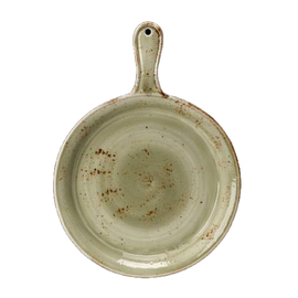 Servierpfanne CRAFT GREEN Porzellan 255 mm Produktbild