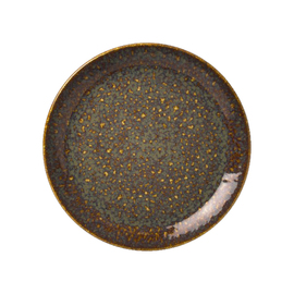 Teller VESUVIUS Ø 280 mm Porzellan amber Produktbild