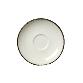 Untertasse CHARCOAL DAPPLE Porzellan Ø 125 mm Produktbild