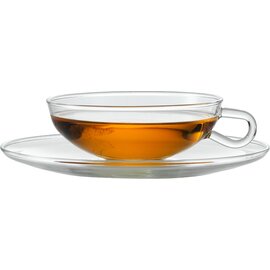 Tasse EDITION WILHELM WAGENFELD 150 ml Glas mit Untertasse  H 45 mm Produktbild