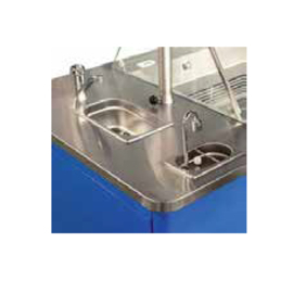 Eiswerbefahrrad AMORE | mit Edelstahl-Arbeitsplatte | mit Markise | 2250 mm x 1200 mm H 2100 mm Produktbild 2 S