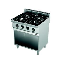 4 Flammen Gasherd C8070G | 36 kW | 800 mm x 700 mm H 900 mm Produktbild