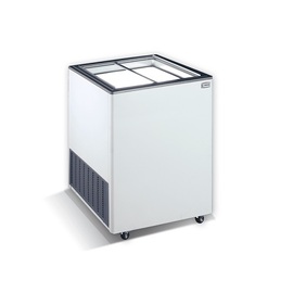 Tiefkühltruhe Ektor 16 SGL mit Glasschiebedeckel | 132,0 ltr | 654 mm x 644 mm H 895 mm Produktbild
