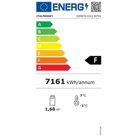 Eckkühlvitrine COMETA PAST 90° SX links | 1770 mm x 970 mm H 1220 mm Produktbild 3 L