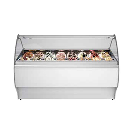 Eisvitrine SMILE 12 | mit Verkleidung | 1120 mm x 872 mm H 1305 mm Produktbild