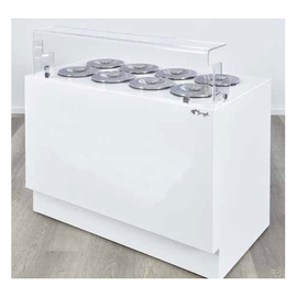 Speiseeisvitrine SPRINT 4 + 4 | mit Verkleidung | 950 mm x 661 mm H 1280 mm Produktbild