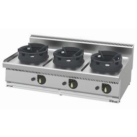 Gas-Wokherd WC1270G | 31,5 kW | 1200 mm x 700 mm H 900 mm Produktbild