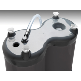 Gläserspüler | SPÜLBOY® Twin-Go T umbragrau mit Reinigungsset Produktbild 1 S