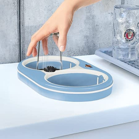 Gläserspüler NU® pro Iceblue blau | antimikrobiell Produktbild 2 S