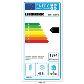 Gefriergerät GGPv 6520 597 ltr | Umluftkühlung Produktbild 2 S