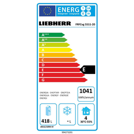 Kühlschrank FRFCvg 5511 GN 2/1 | 747 mm x 769 mm H 1818 mm Produktbild 1 L