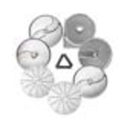 Scheiben-Set GASTRONOMIE Plus (C2SX, C5SX, C10, J2X, J7X, AS4XX, MT10T - Ø 205mm) inklusive Würfelgatter-Reinigungswerkzeug Produktbild