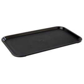 Fast Food-Tablett GN 1/1 schwarz rechteckig | 530 mm  x 325 mm Produktbild 0 L