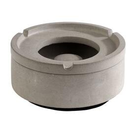 Wind-Aschenbecher ELEMENT Beton  Ø 105 mm  H 50 mm Produktbild