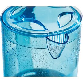 Kanne ICEBLUE Kunststoff MS mit Deckel blau transparent 2000 ml H 260 mm Produktbild 1 S