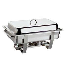 Chafing Dish Set GN 1/2 GN 1/1 abnehmbarer Deckel 9 ltr  L 610 mm  H 300 mm Produktbild