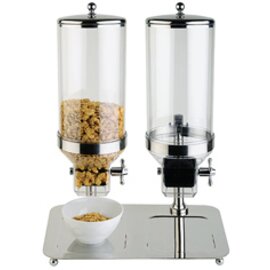 Cerealienspender CLASSIC DUO 2 x 8 ltr  L 500 mm  H 680 mm Produktbild