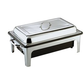 Chafing Dish GN 1/1 SUNNEX abnehmbarer Deckel 230 Volt 900 Watt 9 ltr  L 630 mm  H 290 mm Produktbild